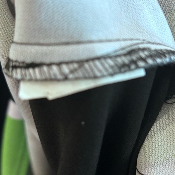 JOSEPH RIBKOFF Sz 12 Asymmetrical 70s Inspired Art To Wear Jersey Knit Dress - Picture 5 of 6